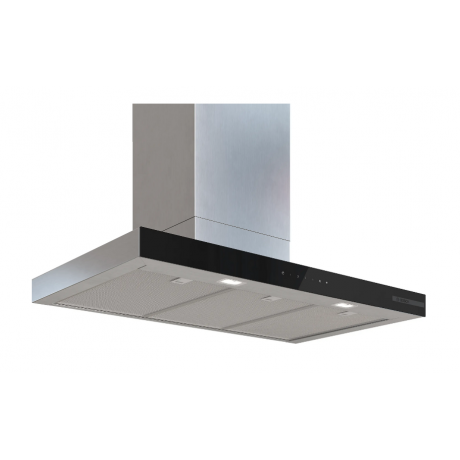 BOSCH DWB97DN30 Εντοιχιζόμενος Απορροφητήρας Τζάκι 90cm Metal Look
